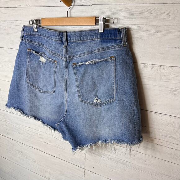 Abercrombie & Fitch Shorts Womens Size 33/16 Curve Love Cut Off Button Fly - Picture 10 of 16